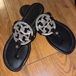 Chocolate Tory Burch Sandals
